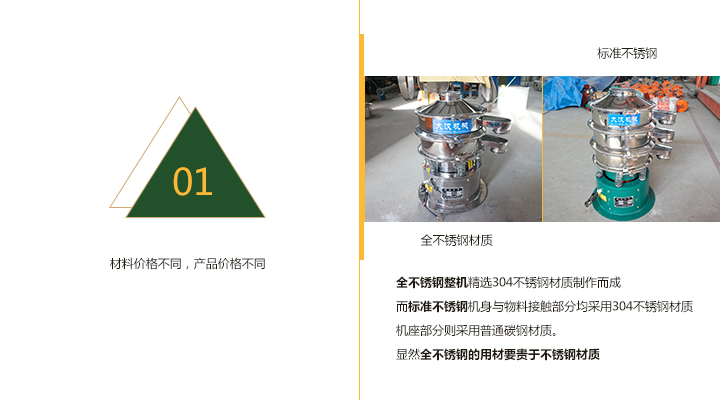  不銹鋼旋振篩多少錢(qián)一臺(tái)?