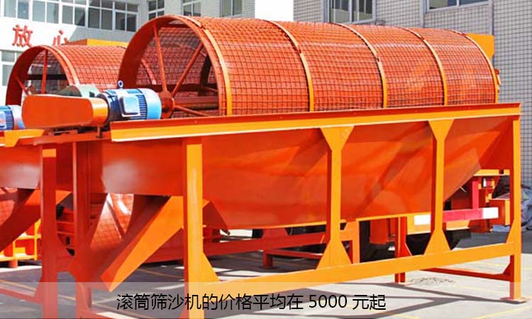 滾筒篩沙機(jī)均價